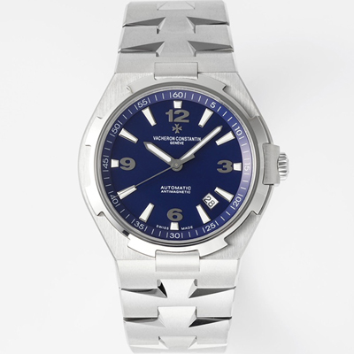 [바쉐런 콘스탄틴] 남성용 오버시즈 P47040/000A-9008 오토매틱 Cal.1226 SC 타입 42mm 블루 다이얼 vac1164