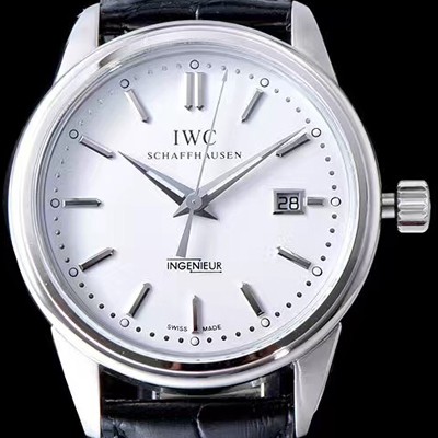 아이더블유씨 남성용 인게뉴어 화이트 다이얼 오토매틱 무브먼트 IWC0201 실사 이미지