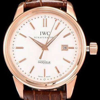 아이더블유씨 남성용 인게뉴어 화이트 다이얼 오토매틱 무브먼트 IWC0251 실사 이미지