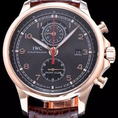 아이더블유씨 남성용 요트클럽 그레이 다이얼 오토매틱 무브먼트 IWC0200 실사 이미지