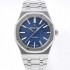 [오데마피게] 남성용 하이엔드 로얄오크 15400ST.OO.1220ST.03 오토매틱 Cal.3120타입 41mm 블루 와플 다이얼 aud6564