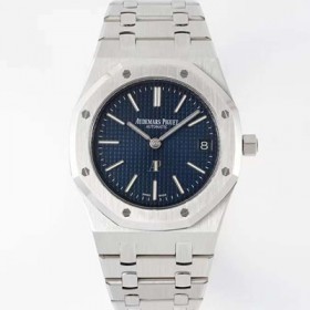 오데마피게 남성용 하이엔드 로얄오크 16202ST.OO.1240ST.02 엑스트라 씬 39mm 오토매틱 Cal.7121타입 블루 다이얼 aud6568 실사 이미지