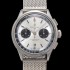 [브라이틀링] 남성용 프리미에르 AB0118221G1P2 크로노그래프 7750 타입 오토매틱 42mm 메쉬밴드 화이트 다이얼 bre6012