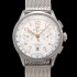 [브라이틀링] 남성용 프리미에르 AB0145211G1P1 크로노그래프 7750 타입 오토매틱 42mm 메쉬밴드 화이트 다이얼 bre6018