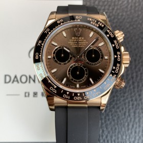 로렉스 남성용 신형 코스모그래프 데이토나 m126515ln 크로노그래프 18K 로즈골드 40mm 오토매틱 Cal.4131타입 초콜렛 다이얼 rol5605 실사 이미지
